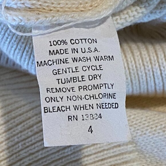 Vintage Pickering Active Sportswear Sweater L Indigo Lakes Pullover Made in USA - Picture 6 of 6